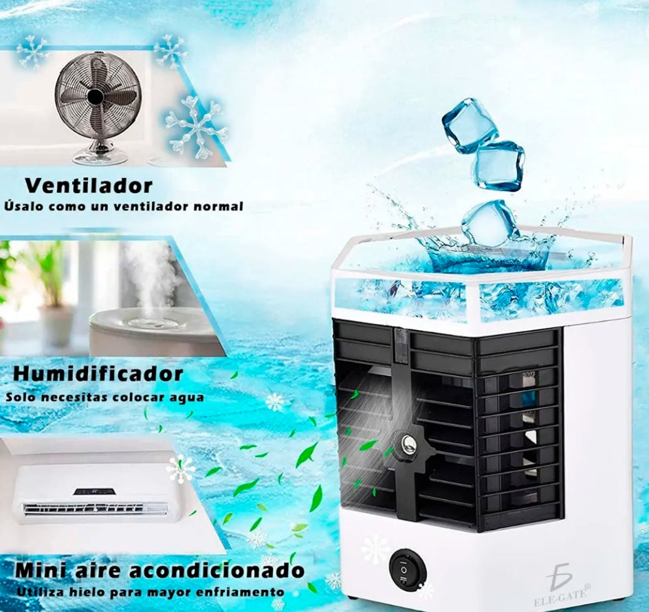 Air Humidifier Fan Air Cooler With USB Cable